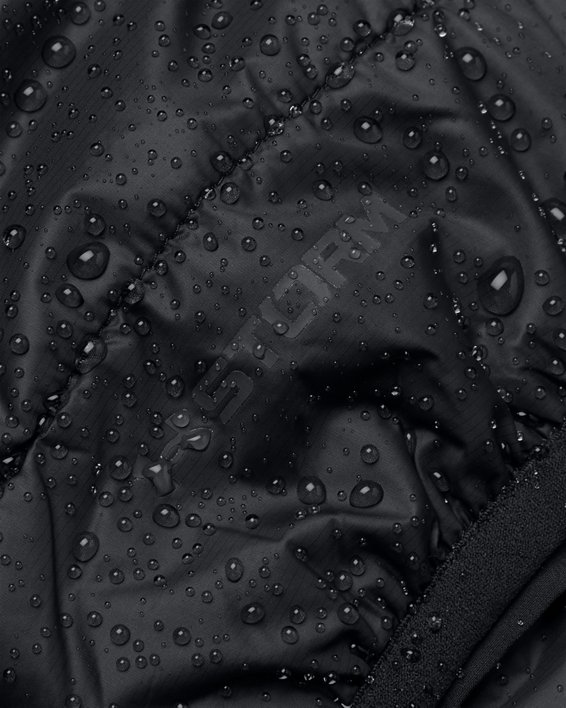 Women's UA Storm Active Hybrid Jacket, Black, pdpMainDesktop image number 4